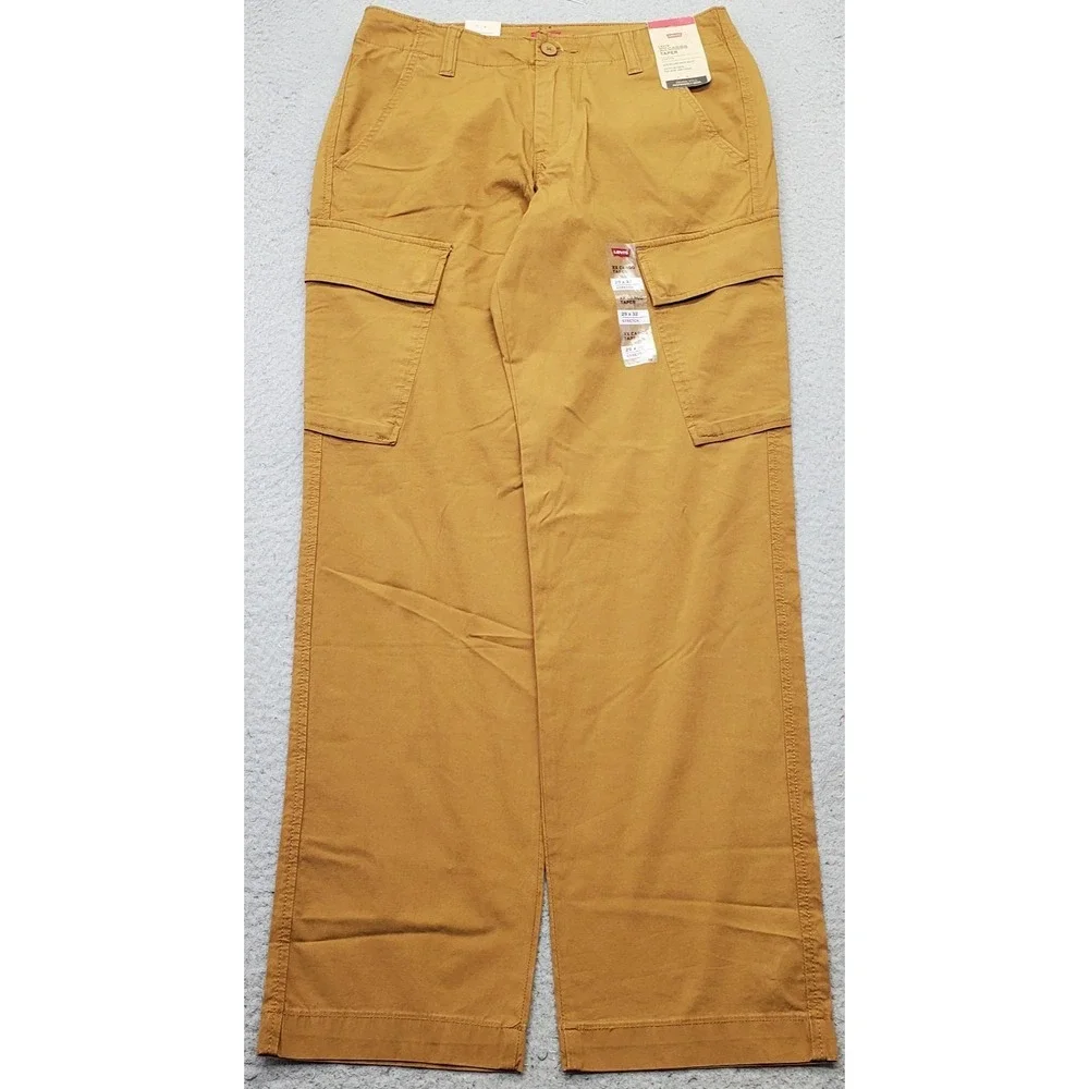 Levi's XX Cargo Pants Men 29x32 Brown Stretch Utility Pocket Tapered Leg Outdoor